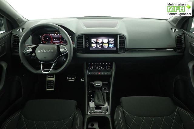 Skoda Karoq Sportline 2.0 TDI DSG Sportline, AHK, Navi, CANTON, Matrix, AreaView, Side, Kamera, el. Klappe, FS-beheizbar 