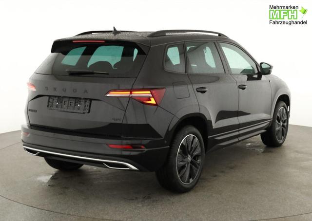 Skoda Karoq Sportline 4x4 2.0 TDI DSG Sportline, Pano, AHK, Navi, Matrix, AreaView, Side, Kamera, el. Klappe, FS-beheizbar, Winter 