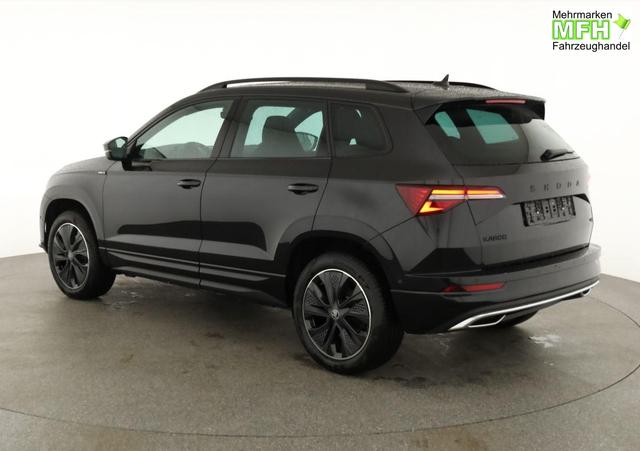 Skoda Karoq Sportline 4x4 2.0 TDI DSG Sportline, Pano, AHK, Navi, Matrix, AreaView, Side, Kamera, el. Klappe, FS-beheizbar, Winter 