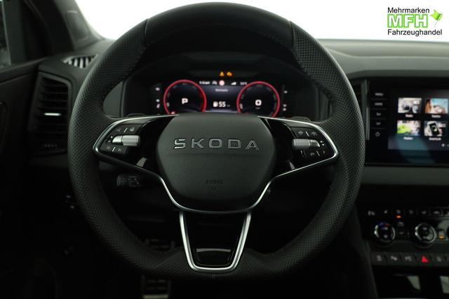 Skoda Karoq Sportline 4x4 2.0 TDI DSG Sportline, Pano, AHK, Navi, Matrix, AreaView, Side, Kamera, el. Klappe, FS-beheizbar, Winter 