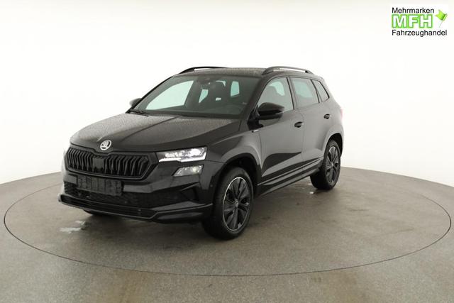 Skoda Karoq Sportline 4x4 2.0 TDI DSG Sportline, Pano, AHK, Navi, Matrix, AreaView, Side, Kamera, el. Klappe, FS-beheizbar, Winter 