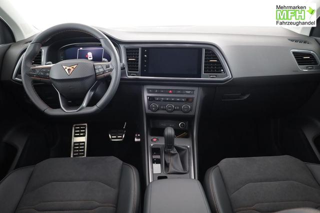 Cupra Ateca Basis 4Drive 2.0 TSI DSG 4Drive, AHK, Navi, Kamera, Side, Winter, el. Klappe, 19-Zoll, 5 J.-Garantie 
