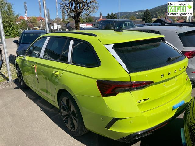 Skoda Octavia Combi 2.0 TSI 195 kW RS DSG, Standheizung, AHK, Navi, Matrix, Side, Winter, 5 J.-Garantie 