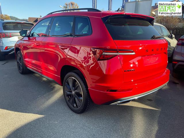 Skoda Karoq Sportline 1.5 TSI DSG Sportline, AHK, Navi, CANTON, Matrix, AreaView, Side, FS-beheizbar, 5-J. Garantie 