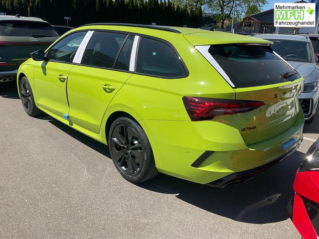 Skoda Octavia Combi 2.0 TSI 195 kW RS DSG, Pano, Standheizung, AHK, Navi, Matrix, Sound, Side, Winter, 5 J.-Garantie 