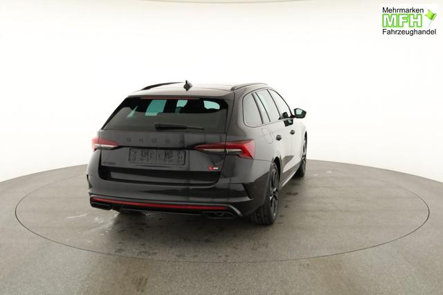 Skoda Octavia Combi 2.0 TSI 195 kW RS DSG, Pano, Standheizung, AHK, Navi, Matrix, Canton, Side, Winter, 5 J.-Garantie 