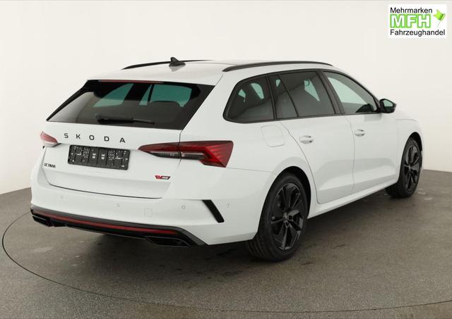 Skoda Octavia Combi 2.0 TSI 195 kW RS DSG, Pano, Standheizung, AHK, Navi, Matrix, Canton, Side, Winter, 5 J.-Garantie 