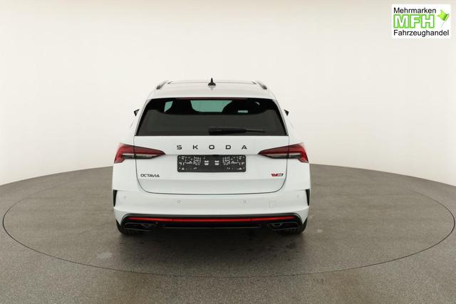Skoda Octavia Combi 2.0 TSI 195 kW RS DSG, Pano, Standheizung, AHK, Navi, Matrix, Canton, Side, Winter, 5 J.-Garantie 