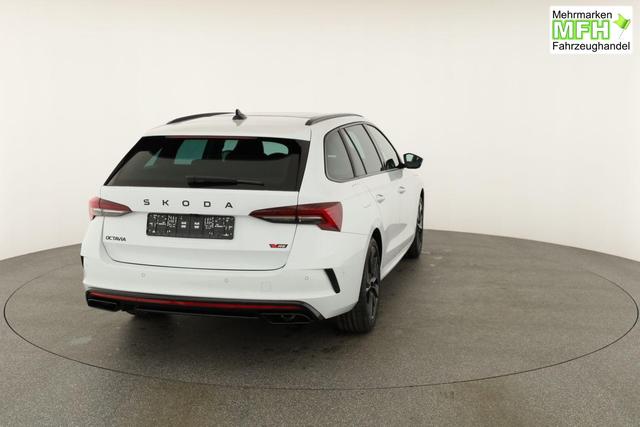 Skoda Octavia Combi 2.0 TSI 195 kW RS DSG, Pano, Standheizung, AHK, Navi, Matrix, Canton, Side, Winter, 5 J.-Garantie 
