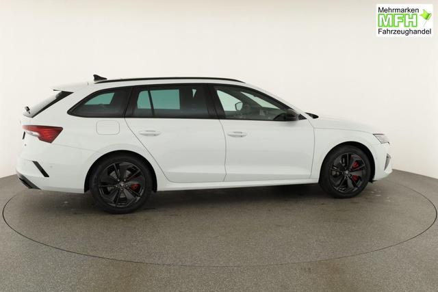 Skoda Octavia Combi 2.0 TSI 195 kW RS DSG, Pano, Standheizung, AHK, Navi, Matrix, Canton, Side, Winter, 5 J.-Garantie 