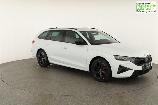 Skoda Octavia Combi 2.0 TSI 195 kW RS DSG, Pano, Standheizung, AHK, Navi, Matrix, Canton, Side, Winter, 5 J.-Garantie 