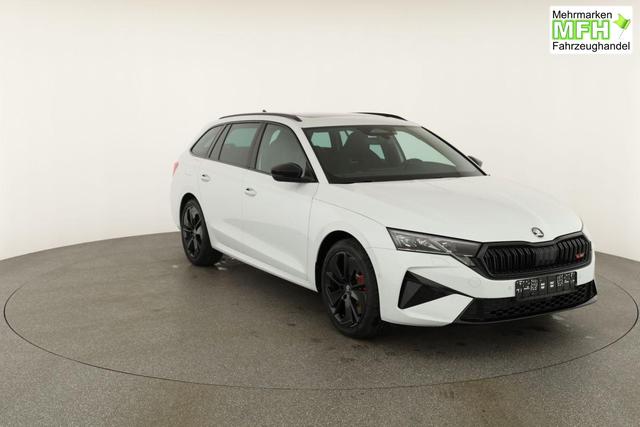 Skoda Octavia Combi 2.0 TSI 195 kW RS DSG, Pano, Standheizung, AHK, Navi, Matrix, Canton, Side, Winter, 5 J.-Garantie 