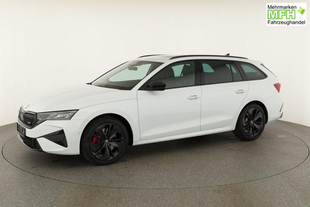 Skoda Octavia Combi 2.0 TSI 195 kW RS DSG, Pano, Standheizung, AHK, Navi, Matrix, Canton, Side, Winter, 5 J.-Garantie 