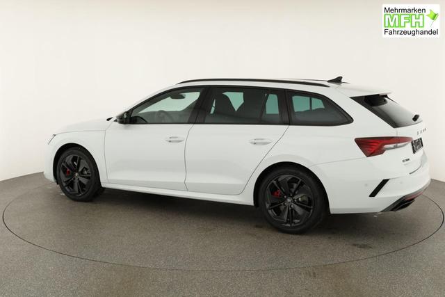 Skoda Octavia Combi 2.0 TSI 195 kW RS DSG, Pano, Standheizung, AHK, Navi, Matrix, Canton, Side, Winter, 5 J.-Garantie 