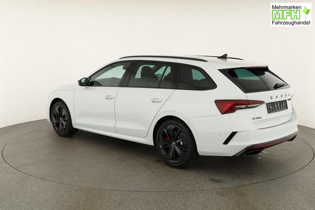 Skoda Octavia Combi 2.0 TSI 195 kW RS DSG, Pano, Standheizung, AHK, Navi, Matrix, Canton, Side, Winter, 5 J.-Garantie 