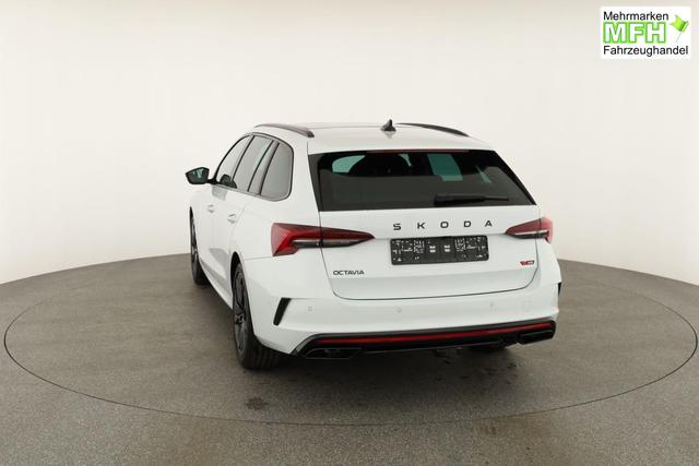 Skoda Octavia Combi 2.0 TSI 195 kW RS DSG, Pano, Standheizung, AHK, Navi, Matrix, Canton, Side, Winter, 5 J.-Garantie 