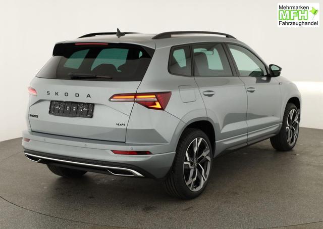 Skoda Karoq Sportline 4x4 2.0 TSI DSG Sportline, Pano, AHK, Navi, Matrix, Side, Winter, 5 J.-Garantie 