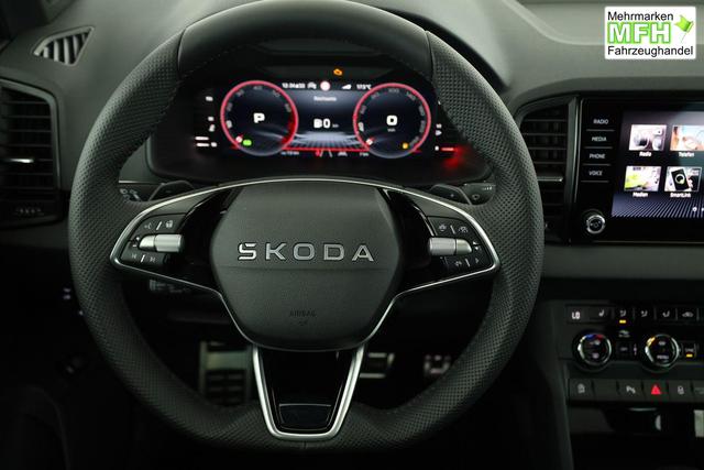 Skoda Karoq Sportline 4x4 2.0 TSI DSG Sportline, Pano, AHK, Navi, Matrix, Side, Winter, 5 J.-Garantie 