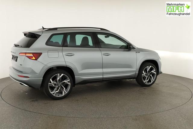 Skoda Karoq Sportline 4x4 2.0 TSI DSG Sportline, Pano, AHK, Navi, Matrix, Side, Winter, 5 J.-Garantie 