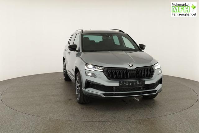 Skoda Karoq Sportline 4x4 2.0 TSI DSG Sportline, Pano, AHK, Navi, Matrix, Side, Winter, 5 J.-Garantie 