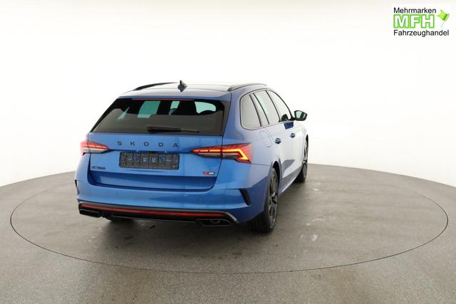 Skoda Octavia Combi 2.0 TSI 195 kW RS DSG, Pano, Standheizung, AHK, Navi, Matrix, Canton, Side, Winter, 5 J.-Garantie 