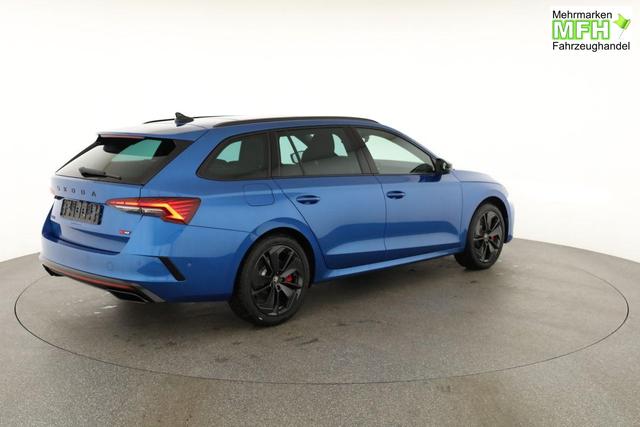 Skoda Octavia Combi 2.0 TSI 195 kW RS DSG, Pano, Standheizung, AHK, Navi, Matrix, Canton, Side, Winter, 5 J.-Garantie 