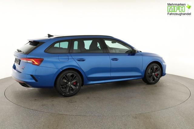 Skoda Octavia Combi 2.0 TSI 195 kW RS DSG, Pano, Standheizung, AHK, Navi, Matrix, Canton, Side, Winter, 5 J.-Garantie 