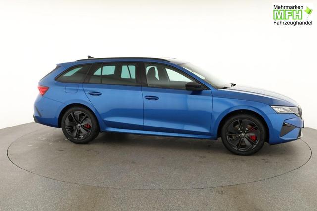 Skoda Octavia Combi 2.0 TSI 195 kW RS DSG, Pano, Standheizung, AHK, Navi, Matrix, Canton, Side, Winter, 5 J.-Garantie 