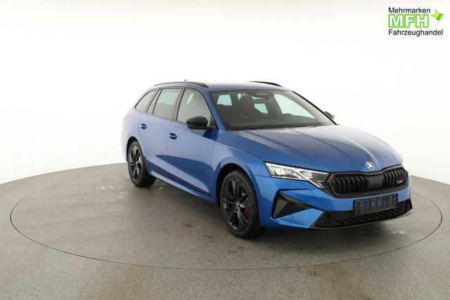 Skoda Octavia Combi 2.0 TSI 195 kW RS DSG, Pano, Standheizung, AHK, Navi, Matrix, Canton, Side, Winter, 5 J.-Garantie 