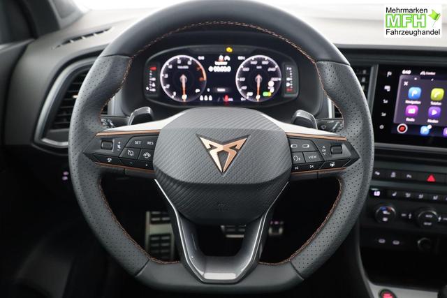 Cupra Ateca Basis 1.5 TSI DSG, AHK, Navi, Kamera, el. Klappe, Winter, 19-Zoll, 5 J.-Garantie 