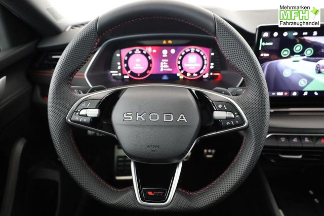 Skoda Octavia Combi 2.0 TSI 195 kW RS DSG, Pano, Standheizung, AHK, Navi, Matrix, Canton, Side, Winter, 5 J.-Garantie 