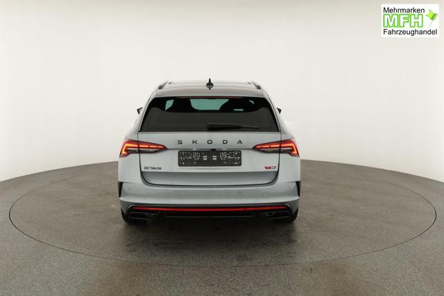 Skoda Octavia Combi 2.0 TSI 195 kW RS DSG, Pano, Standheizung, AHK, Navi, Matrix, Canton, Side, Winter, 5 J.-Garantie 