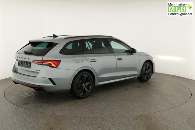 Skoda Octavia Combi 2.0 TSI 195 kW RS DSG, Pano, Standheizung, AHK, Navi, Matrix, Canton, Side, Winter, 5 J.-Garantie 
