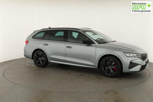 Skoda Octavia Combi 2.0 TSI 195 kW RS DSG, Pano, Standheizung, AHK, Navi, Matrix, Canton, Side, Winter, 5 J.-Garantie 