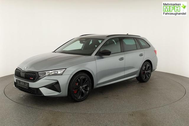 Skoda Octavia Combi 2.0 TSI 195 kW RS DSG, Pano, Standheizung, AHK, Navi, Matrix, Canton, Side, Winter, 5 J.-Garantie 