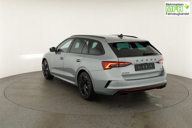 Skoda Octavia Combi 2.0 TSI 195 kW RS DSG, Pano, Standheizung, AHK, Navi, Matrix, Canton, Side, Winter, 5 J.-Garantie 