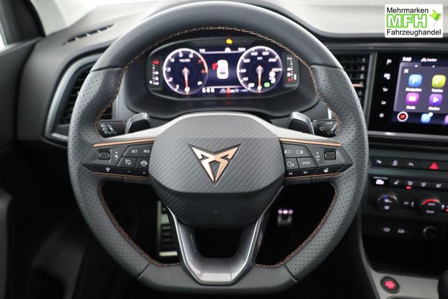 Cupra Ateca Basis 4Drive 2.0 TSI DSG 4Drive, AHK, Navi, Kamera, Side, Winter, el. Klappe, 19-Zoll, 5 J.-Garantie 