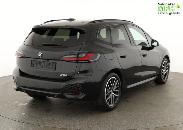BMW 2er Active Tourer 223 i M Sport 223i Mild Hybrid Automatik, HarmanKardon, LED, HUD, Pano, Leder, 1. Hand 