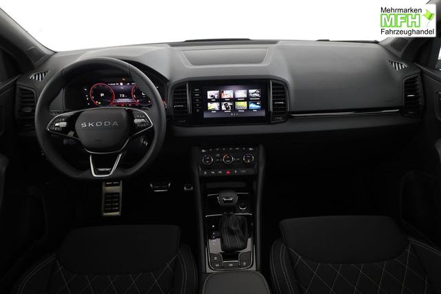 Skoda Karoq Sportline 1.5 TSI DSG Sportline, Pano, AHK, Navi, CANTON, Matrix, AreaView, Side, FS-beheizbar 