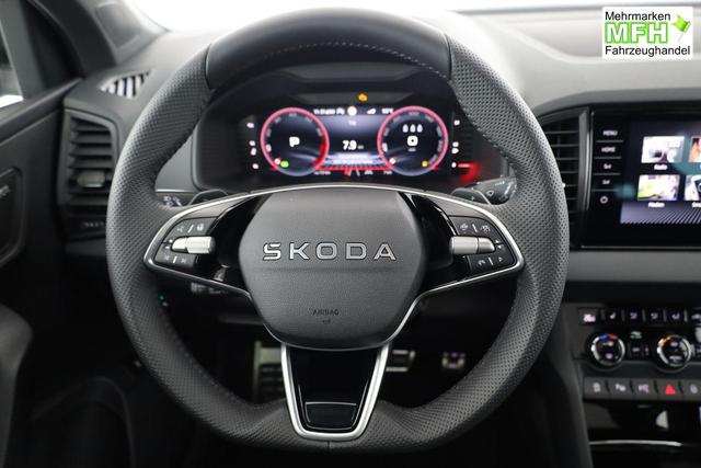Skoda Karoq Sportline 1.5 TSI DSG Sportline, Pano, AHK, Navi, CANTON, Matrix, AreaView, Side, FS-beheizbar 