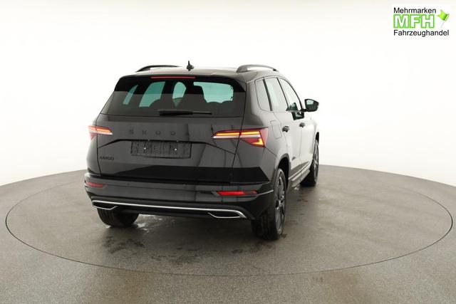 Skoda Karoq Sportline 1.5 TSI DSG Sportline, Pano, AHK, Navi, CANTON, Matrix, AreaView, Side, FS-beheizbar 