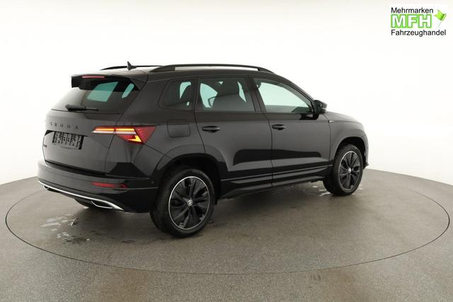 Skoda Karoq Sportline 1.5 TSI DSG Sportline, Pano, AHK, Navi, CANTON, Matrix, AreaView, Side, FS-beheizbar 
