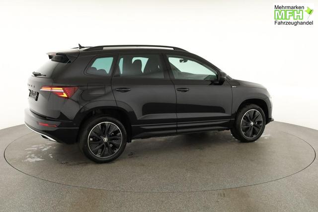 Skoda Karoq Sportline 1.5 TSI DSG Sportline, Pano, AHK, Navi, CANTON, Matrix, AreaView, Side, FS-beheizbar 