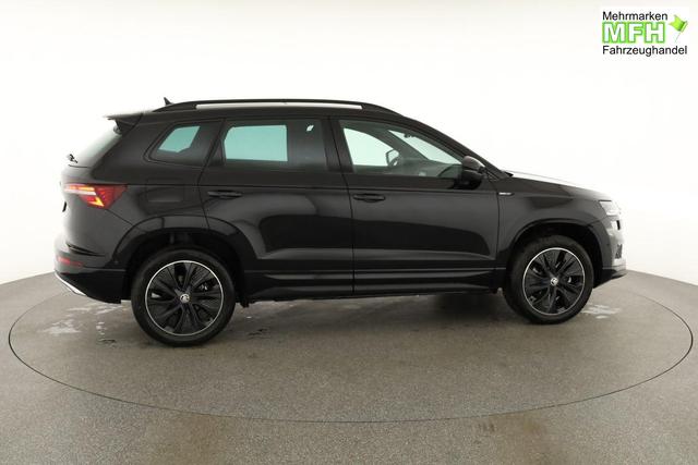 Skoda Karoq Sportline 1.5 TSI DSG Sportline, Pano, AHK, Navi, CANTON, Matrix, AreaView, Side, FS-beheizbar 