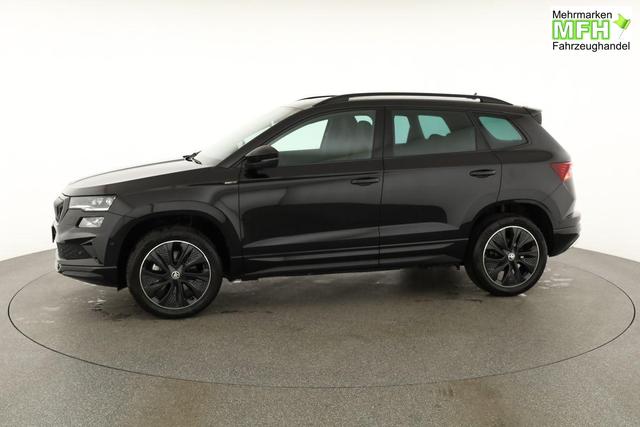 Skoda Karoq Sportline 1.5 TSI DSG Sportline, Pano, AHK, Navi, CANTON, Matrix, AreaView, Side, FS-beheizbar 