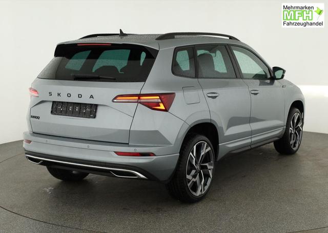 Skoda Karoq Sportline 1.5 TSI DSG Sportline, AHK, Navi, Matrix, Side, el. Klappe, Winter, 5 J.-Garantie 