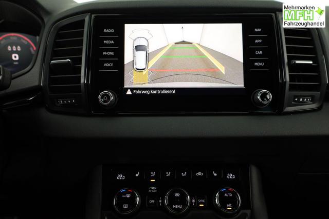 Skoda Karoq Sportline 1.5 TSI DSG Sportline, AHK, Navi, Matrix, Side, el. Klappe, Winter, 5 J.-Garantie 