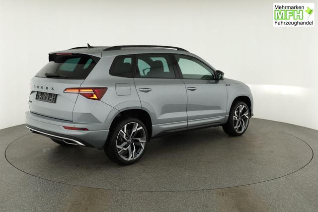 Skoda Karoq Sportline 1.5 TSI DSG Sportline, AHK, Navi, Matrix, Side, el. Klappe, Winter, 5 J.-Garantie 
