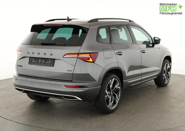 Skoda Karoq Sportline 4x4 2.0 TSI DSG Sportline, AHK, Navi, Matrix, Side, Winter, 5 J.-Garantie 
