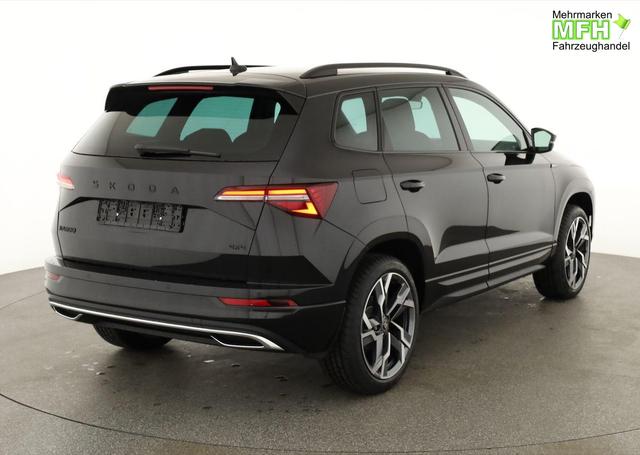 Skoda Karoq Sportline 4x4 2.0 TSI DSG Sportline, AHK, Navi, Matrix, Side, Winter, 5 J.-Garantie 